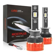 Sada žiaroviek LED reflektorov MOSTPLUS 8000LM 80W