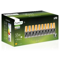 10x LED žiarovka MINI G4 CAPSULE 3W = 30W 4000K NEUTRAL COB 12V LUMILED