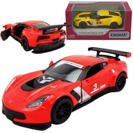 METAL CAR CORVETTE C7.R RACE KOVOVÝ MODEL AUTA KINSMART CAR