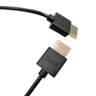 Tenký kábel HDMI na HDMI 4K 60Hz kamera kamera 0,4m