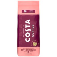 Costa Caffe Crema Blend Tmavá zrnková káva 1kg