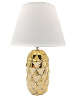 STOLNÁ LAMPA ZLATÁ NOČNÁ LAMPA S KRYŠTÁLMI MODERNÁ GLAMOUR LAMPA