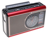 Rádio SOLAR Reproduktor Svietidlo Bluetooth Clock 4011