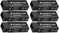 Staedtler guma 65x23x13mm čierna x 6