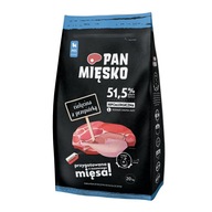 SUŠENÉ MÄSO NA PANCI 20KG L TEĽACIE S PREPELICOU