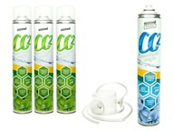 PLANTIS fľaša CO2 CYLINDERS 1000ml (4ks) + DIFÚZER