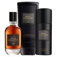 AVON Wild Country Parfum + Deodorant Gel Set