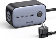 UGREEN predlžovací kábel 3xUSB-C 1xUSB-A 3xAC 100W