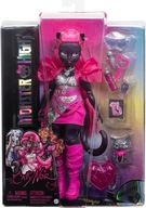 Bábika MONSTER HIGH CATTY NOIR Bábika s mačiatkom čiernej sfingy Amulette