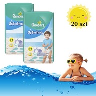 PAMPERS SPLASHERS PLAVECKÉ PLIENKY VODNÉ PLIENKY 14-18kg 20ks