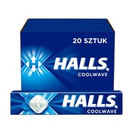 Cukríky Halls Coolwave 33,5 g Displej x20