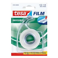 TESA FILM INVISIBLE 33M X 19MM PÁSKA + PODÁVAČ