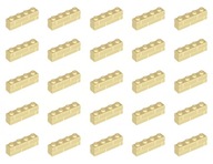 LEGO Brick, Brick 1x4 Tan 15533 6232136 - 25ks