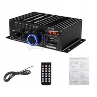 BLUETOOTH 5.0 STEREO FM 800W REPRODUKTOROVÝ ZOSILŇOVAČ AK380