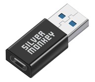 Silver Monkey Adapter USB-A 3.1 - USB-C (OTG) adaptér