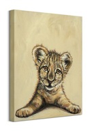 Obraz na plátne Louise Brown Little Lion Cub 40x50cm