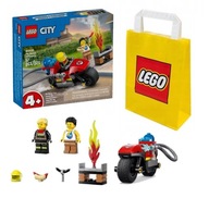 LEGO CITY 5+ HASIČSKÁ ZÁCHRANNÁ MOTORKA 60410