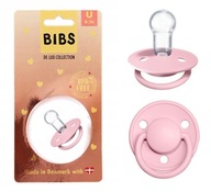 BIBS De lux Cumlík okrúhly BPA free RUŽOVÝ 0-36m