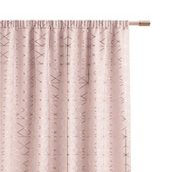 Ready 3D Curtain Glammy 140x280 na Frogs Pink