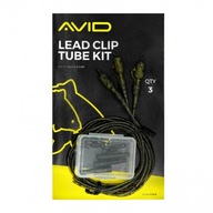 Avid Carp Lead Clip Tube Kit / Hotová gumená olova