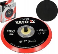 YATO LEŠTIACA TANIEČKA 150MM DISK SO VELCRO, 5/16''