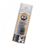 K2 COLOR FLEX CLEAR 400 ML SPREJOVÁ GUMOVÁ ČIRÁ FÓLIA