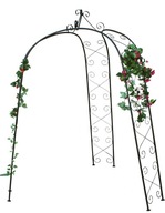 ZÁHRADNÁ PERGOLA PRE HOROLEZCOV KVETY RUŽE 240cm LUK