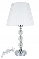 STRIEBORNÁ LAMPA NOČNÁ LAMPA KRYŠTÁLOVÉ GLAMOUR 50 cm MSK62