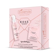 BIELENDA Crystal Glow Rose Quartz set mist + krém na tvár 50ml