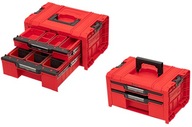 PRO zásuvka 2 Toolbox EXPERT QBRICK RED