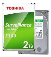 Pevný disk Toshiba S300 2TB Surveillance pre CCTV