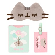 PUSHEEN náramok, puzdro na ID odznak TRAVEL SET