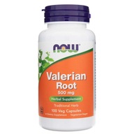 Now Foods Valerian Valerian 500 mg 100 kapsúl