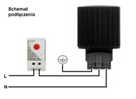 OHRIEVAČ DO RUBOVÝCH SKRINÍK 45W 230V