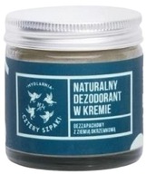 ŠTYRI NÁVODY Prírodný krémový deodorant, neparfumovaný, 60 ml