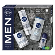 NIVEA MEN SILVER PROTECT Darčeková sada kozmetiky pre mužov