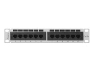 Patch panelový rack 10" UTP RJ45 cat.5e šedý