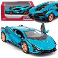 KOVOVÉ AUTO LAMBORGHINI SIAN FKP 37 KOVOVÝ MODEL AUTA 1:40 KINSMART