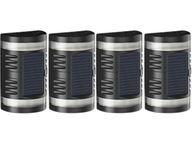 4x Lampa Solarna Tarasowa LED Czujnik Dzień/Noc