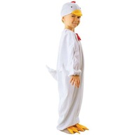 SLIEČKOVÝ OUTFIT biely lišiak CHICKEN easter 98/104