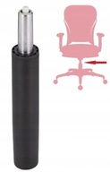 Pohon pre otočnú KANCELÁRSKU stoličku, zdvih CHAIR, čierny, 235 mm