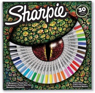 Sharpie Fine Marker Sada 30 farieb - oko