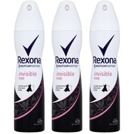 REXONA Invisible Pure antiperspirant v spreji 3x150ml