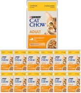 Purina Cat Chow Krmivo pre dospelých s kuracím mäsom 12x85g