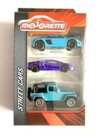 Mažoretka 3-PACK AUDI R8 LAMBORGHINI AVENTADOR JEEP