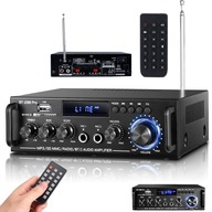 HIFI DIGITÁLNY ZOSILŇOVAČ BLUETOOTH 5.0 BT-298 S DIAĽKOVÝM 110-240V KANÁL-2.0