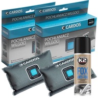 2X K2 CARDOS ABSORPTOR VLHKOSTI + FOX ANTI-STEAM