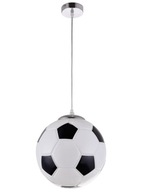 LUSTRE, NASTAVITEĽNÉ FUTBALOVÉ SKLENENÉ ZÁSADNÉ LAMPY - LED