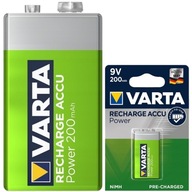 BATÉRIE VARTA 9V 6F22 200mAh R2U 1PC