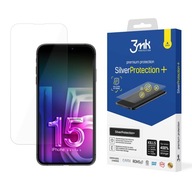 Ochranná fólia na displej iPhone 15 Pro 3mk Silver+